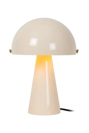 Meest Verkocht Lucide BARONE - Tafellamp - Ø 23 cm - 1xE27 - Beige | Vibes
