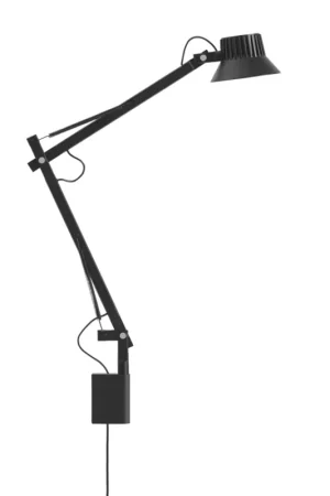 Betaalbaar Muuto - Dedicate wandlamp S2 short arm zwart