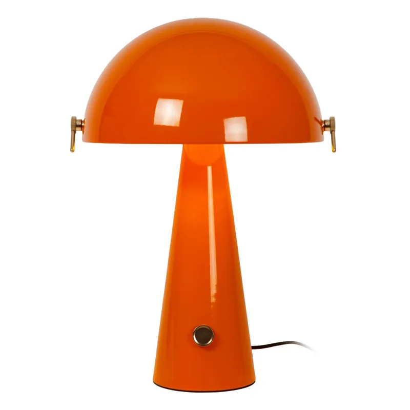 Uitverkoop Lucide BARONE - Tafellamp - Ø 38 cm - 1xE27 - Oranje | Vibes