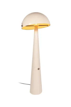 Seizoensaanbieding Lucide BARONE - Vloerlamp - Ø 52,6 cm - 1xE27 - Beige | Vibes