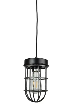 Tijdelijk Beschikbaar Urban Interiors hanglamp Barn - 1 lichts - 12 x132 cm - zwart
