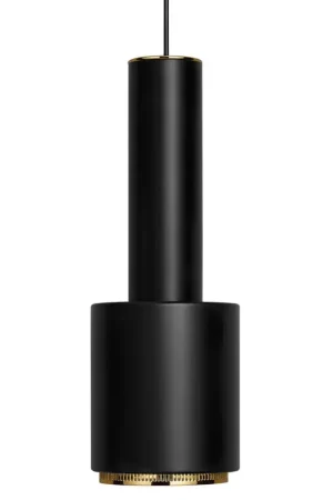 Artek - A110 Hanglamp "Hand Grenade" zwart / messing Betaalbaar