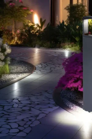 LED vloerlamp voor buiten, aluminium, donkergrijs, H 65 cm Bestseller