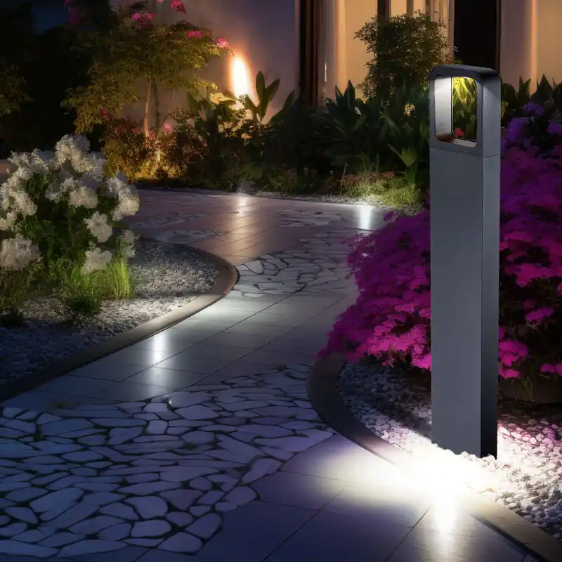 LED vloerlamp voor buiten, aluminium, donkergrijs, H 65 cm Bestseller
