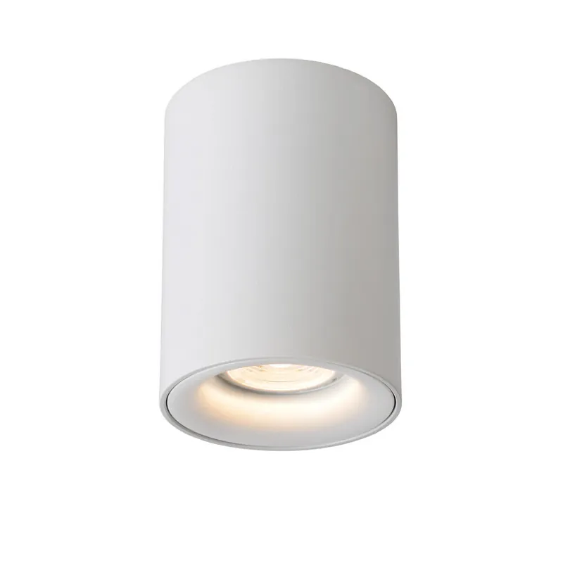 Lucide BENTOO-LED - Plafondspot - Ø 8 cm - LED Dimb. - GU10 - 1x5W 3000K - Wit Superprijs