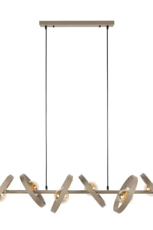 Betaalbaar Hoyz Collection - Hanglamp Hover 6-lichts - Beige