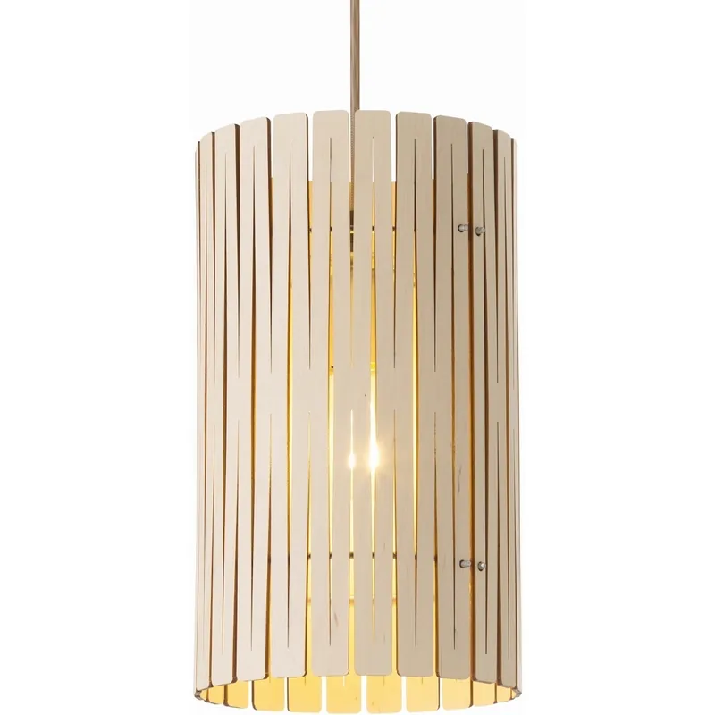 Kerflights P2 Hanglamp berken / multiplex Hoge Kwaliteit