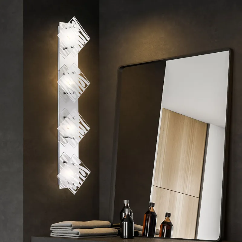 Elegante plafondlamp met glas en chroom CARAT Koop Vandaag