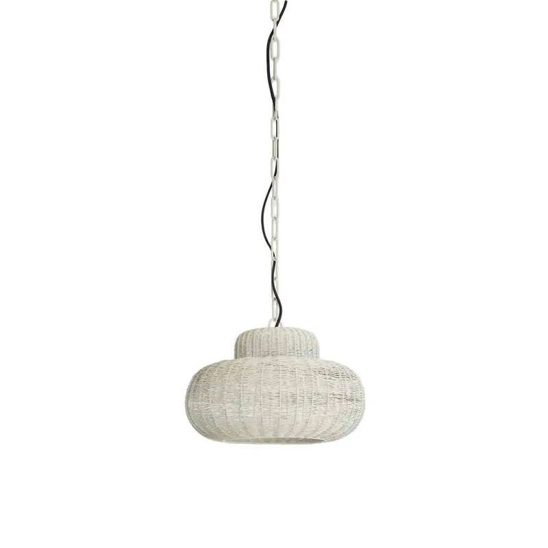 Lage Prijs Hanglamp Piedra - Wit - Ø35cm