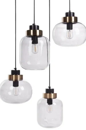 ZAYANDE - Hanglamp - Lichtgrijs - Glas Finale Uitverkoop
