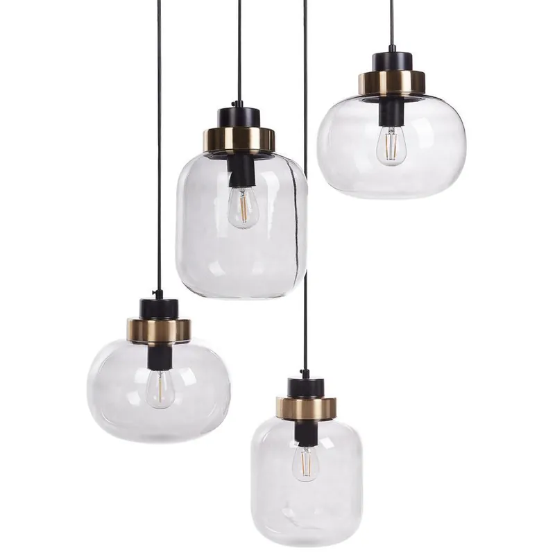 ZAYANDE - Hanglamp - Lichtgrijs - Glas Finale Uitverkoop