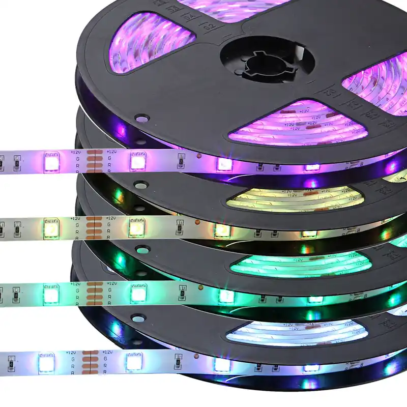 Populair RGB LED-strip, afstandsbediening, kleurenwisselaar, kleuren kunnen worden vastgezet