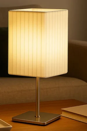 Praktische verchroomde metalen tafellamp Globo BAILEY 24660 Koop Vandaag