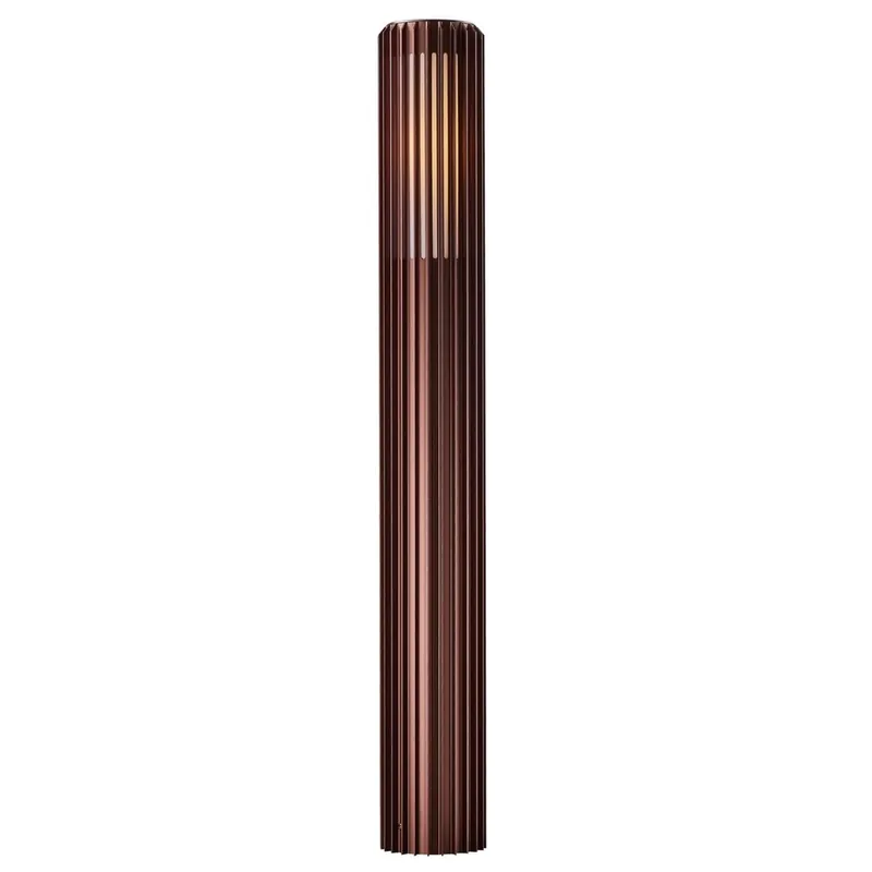 Nordlux Buitenlamp Aludra seaside paal H 95 cm bruin metallic Flitsaanbieding