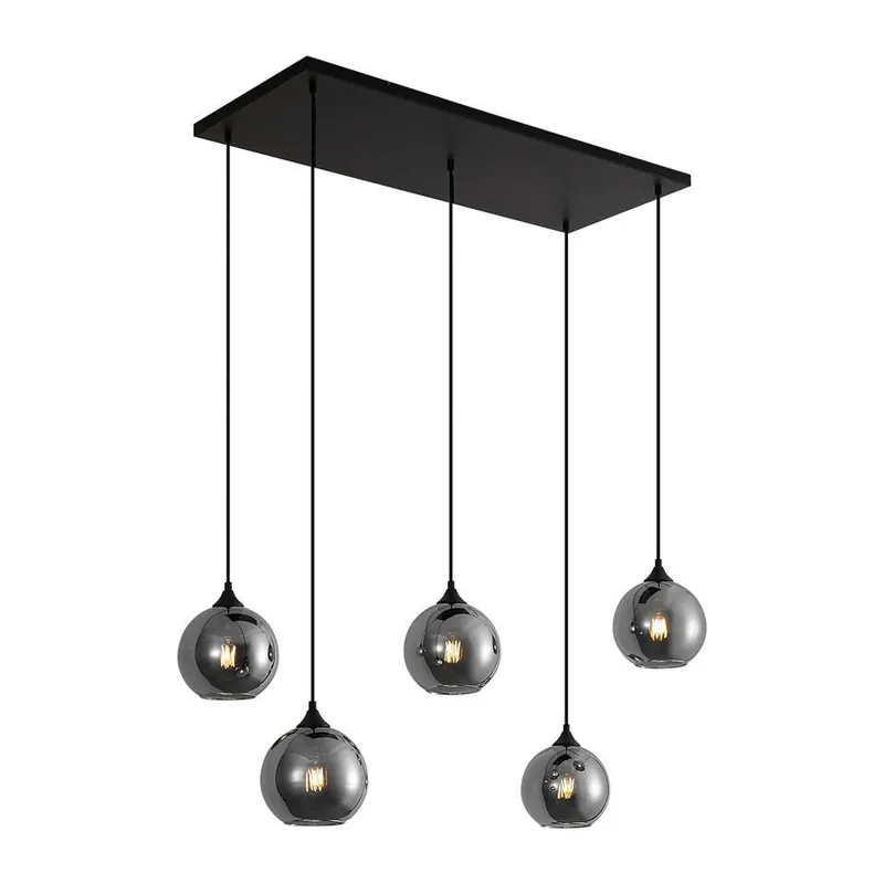 Qazqa hanglamp wallace grijs e27 Goedkoop