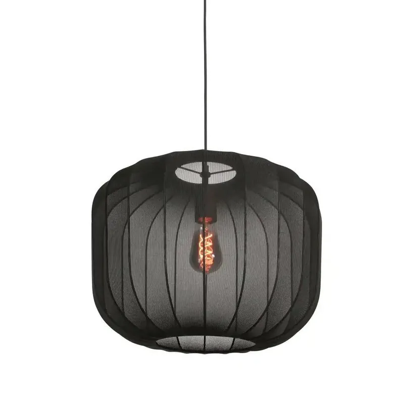 Aanbieding Anne Light & home Hanglamp Sable - zwart - 45x150 cm