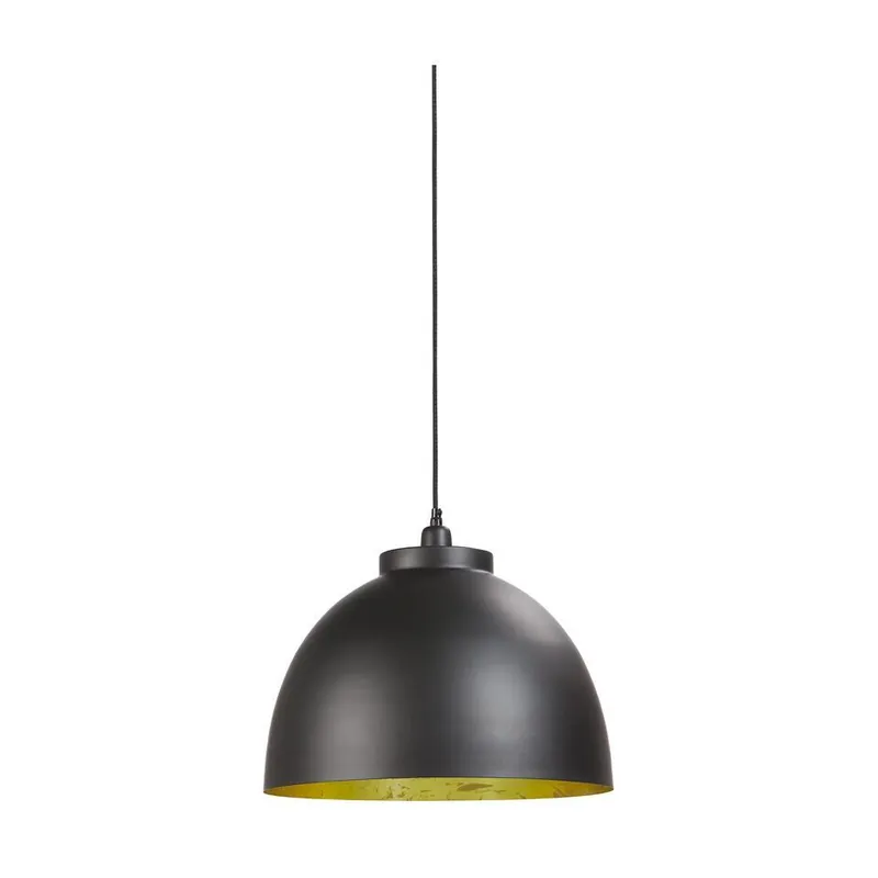 Gratis Retour Hanglamp KYLIE - Zwart-Goud - L