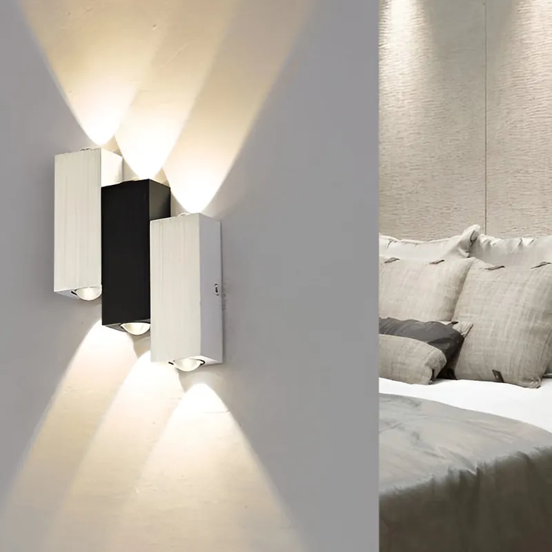 StralendeLicht - Rechthoekige LED Op en Neer Wandlampen Moderne Stijl Flitsaanbieding