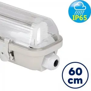LED TL waterdicht armatuur voor 1 TL buis | IP65 en IK06 | 60 cm Shop Nu