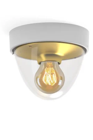 Nowodvorski Buitenlamp Nook Ø 18 cm goud wit Betrouwbaar