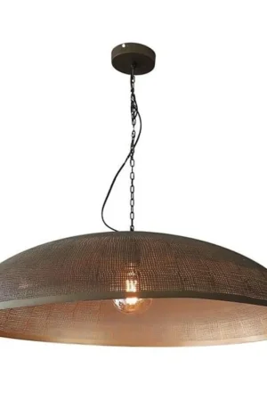 Gratis Verzending Hanglamp Danique Ø90 cm - Brons - Bronskleurig