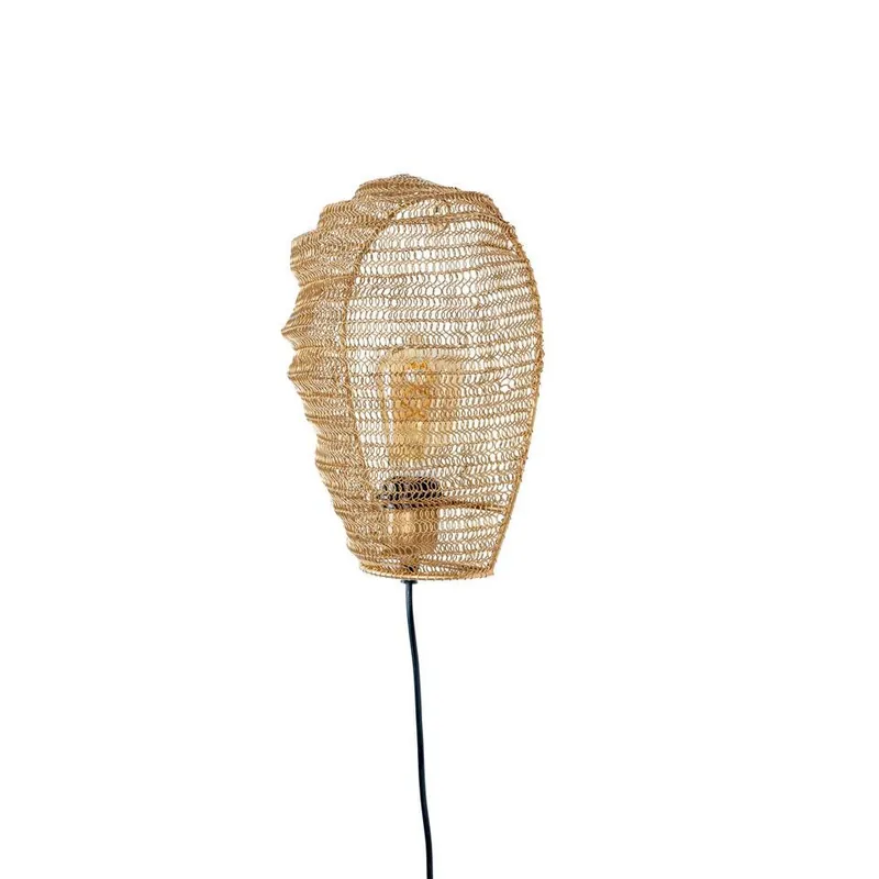 Housecraft Lena Wandlamp Goud Voordeelprijs