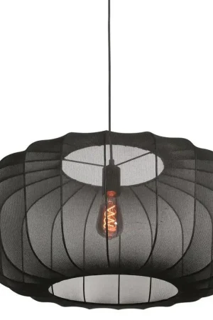 Anne Light & home Hanglamp Sable - zwart - 60x150 cm Beperkt Aanbod