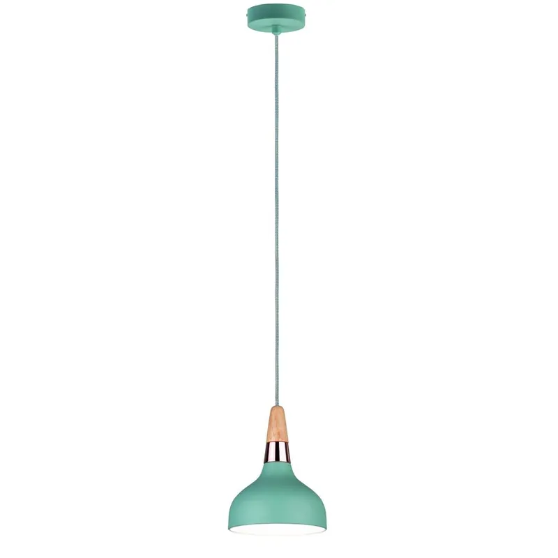 Koopje Paulmann Neordic Juna Hanglamp - 160mm - 20W - Softgroen/koper