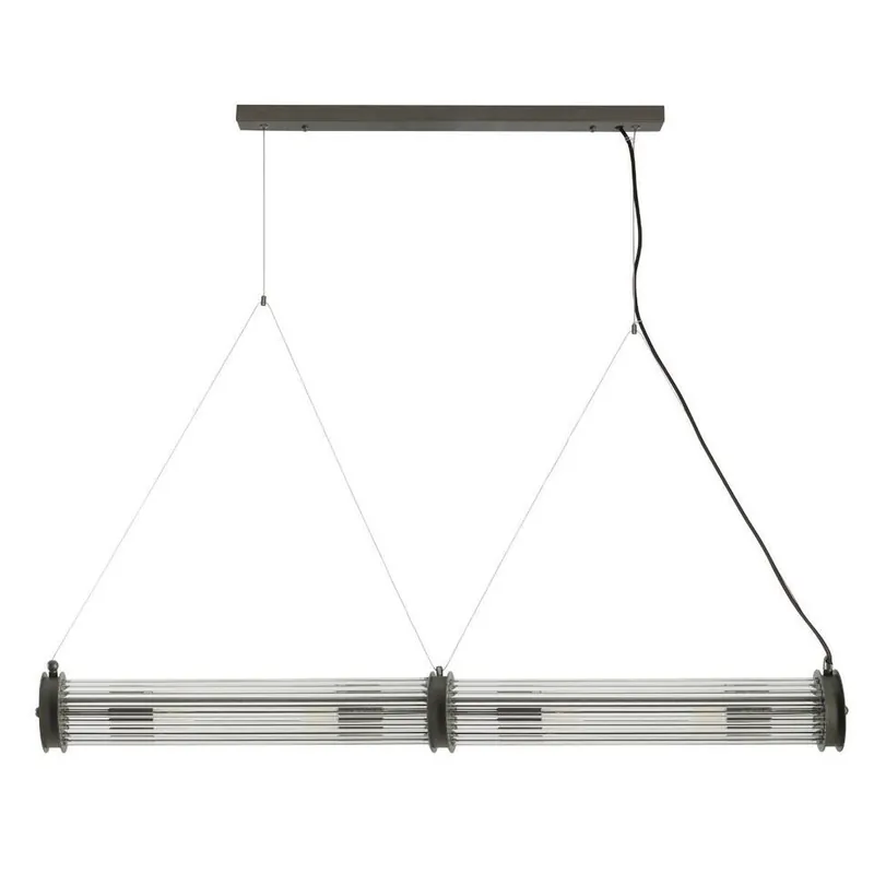 Signature - Hanglamp buis - Grijs - 120x12x120 cm Nu Kopen