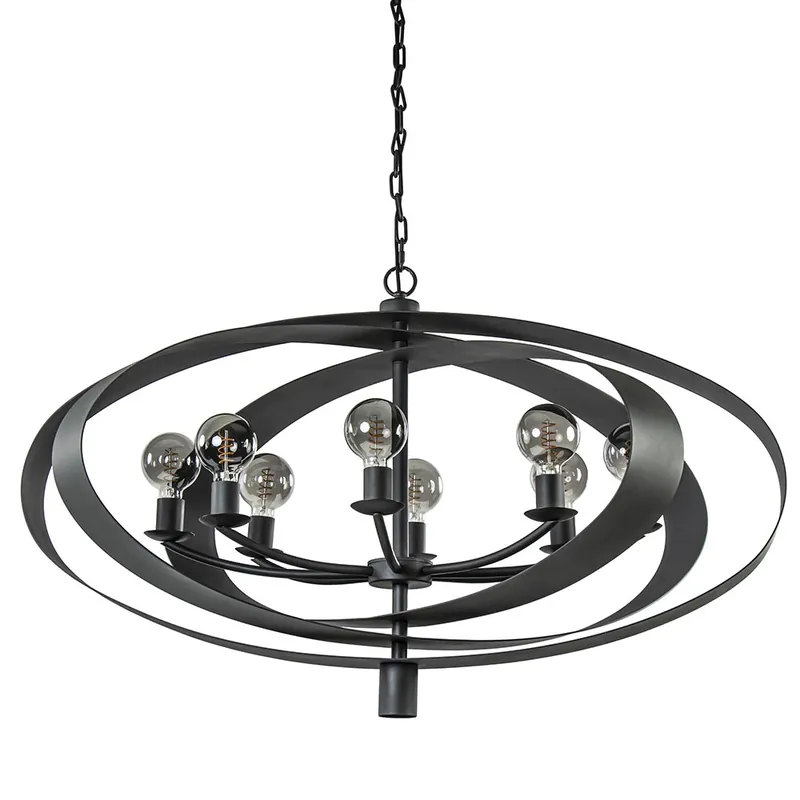 Hanglamp Malibu industrial dark Direct Verzonden