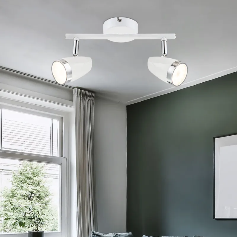 Beperkte Voorraad Elegante LED plafondlamp met beweegbare spots