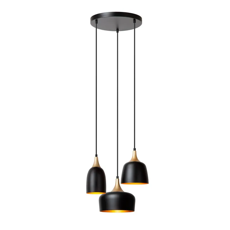 Shop Nu Lucide CHAYANNE - Hanglamp - Ø 30 cm - 3xE14 - Zwart