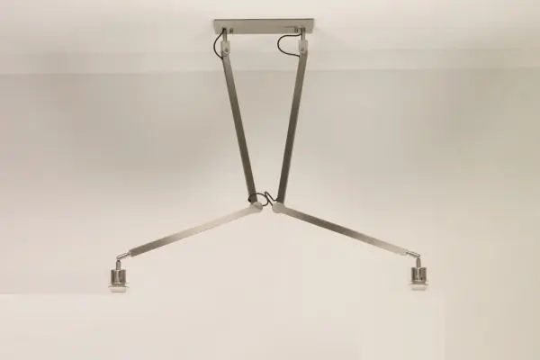 Gratis Retour Losse Pendel Hanglamp / Plafondlamp ROBUSTO 2-lichts FLEX