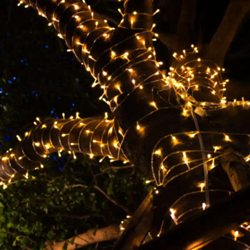Weekendaanbieding Feeënlampen op zonne-energie, 120x LED, L 2000 cm