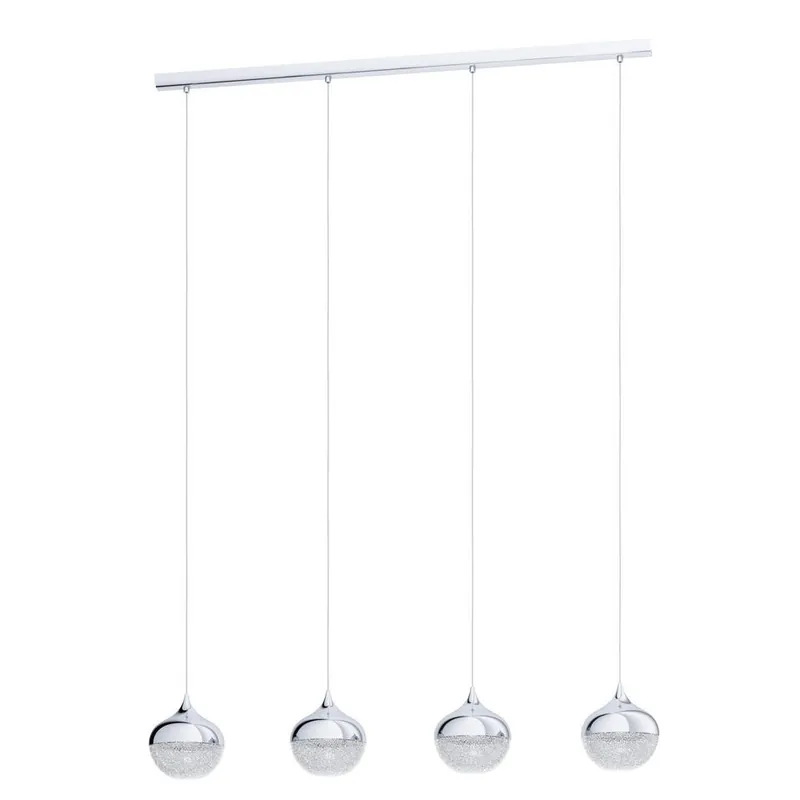 EGLO Mioglia 1 Hanglamp - E14 - Kunststof - Chroom Lage Kosten