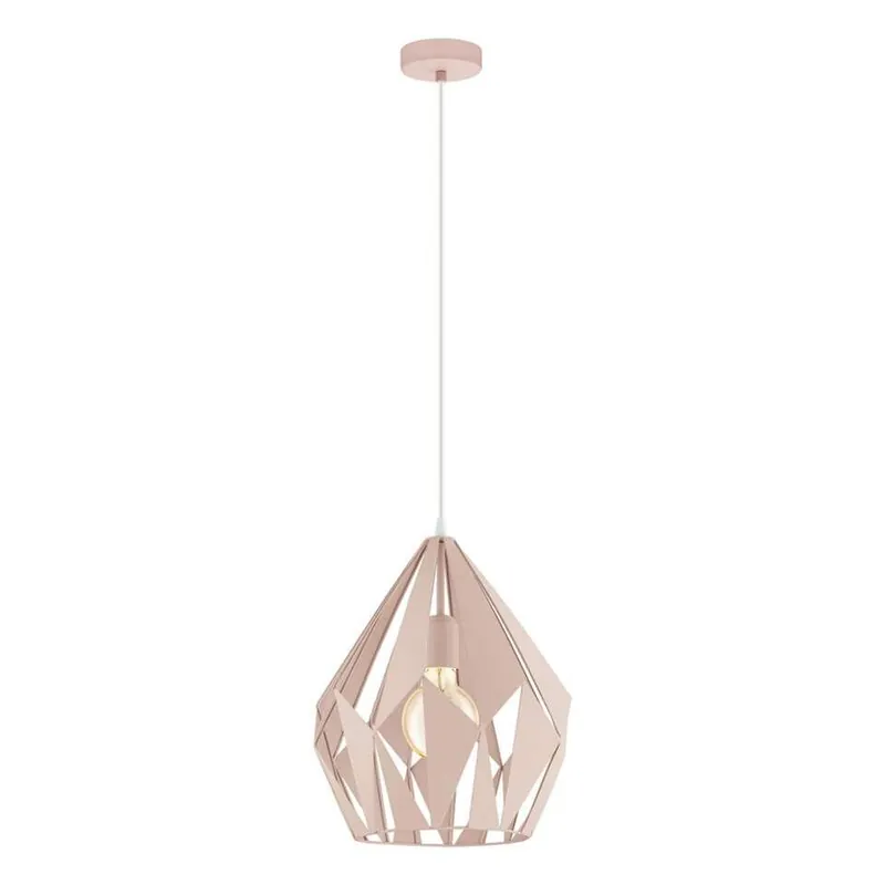 EGLO hanglamp Carlton - roze Lage Prijs