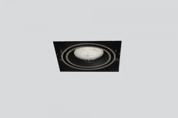 TRIMLESS vierkante inbouwspot AR70 zwart Shop Nu