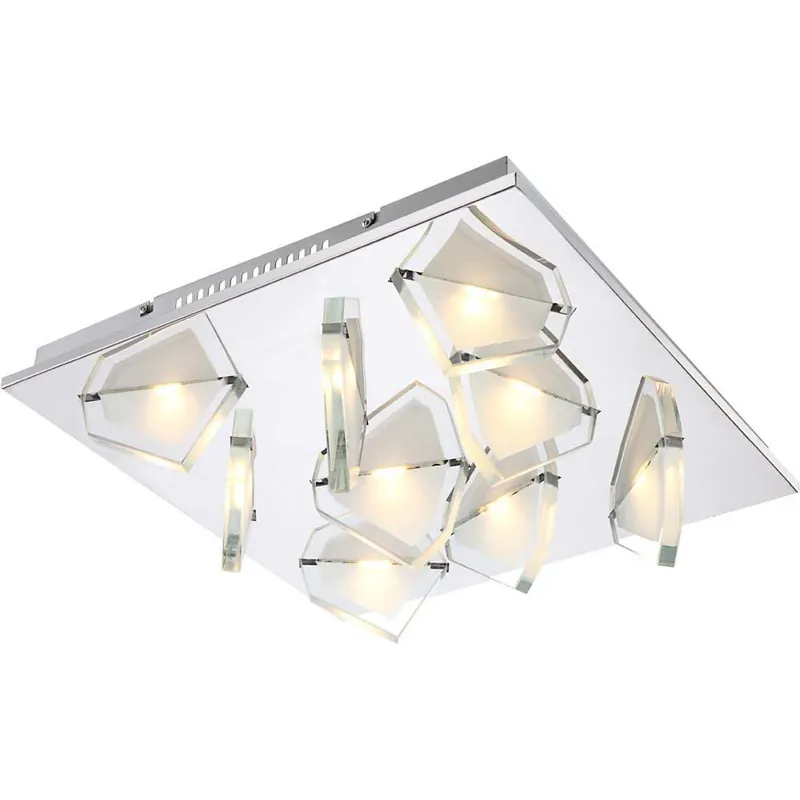 Tijdelijk Beschikbaar Aantrekkelijke 40,5W LED eetkamer plafondlamp in chroom MIA