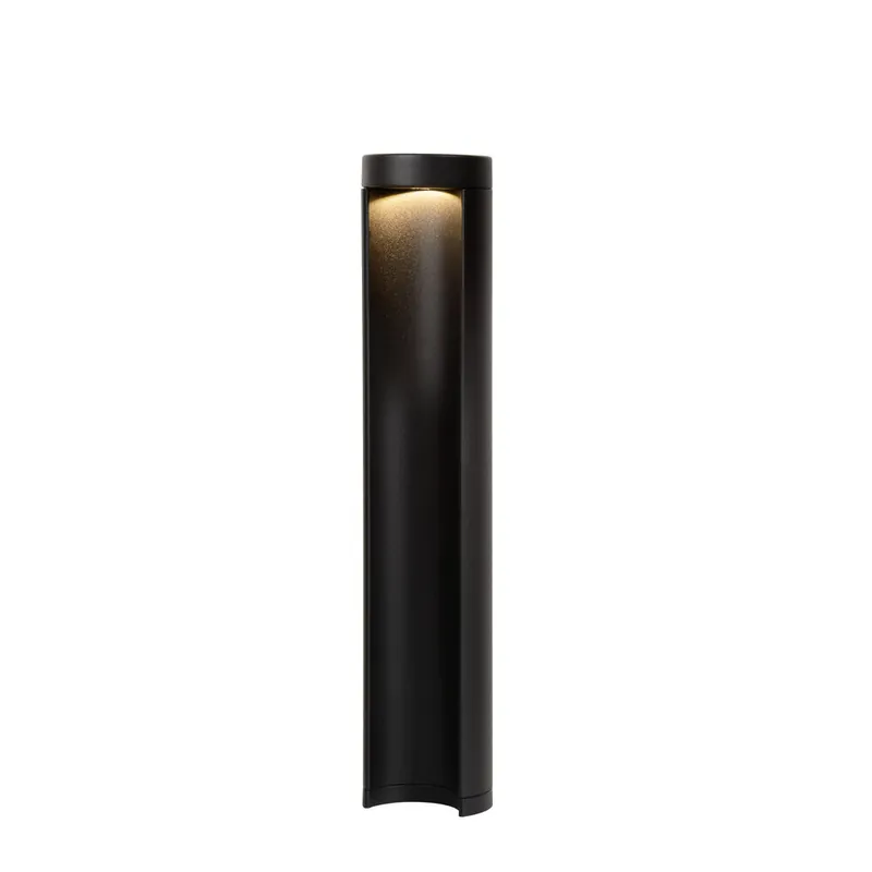 Lucide COMBO - Sokkellamp - Ø 9 cm - LED - 1x9W 3000K - IP54 - Zwart Gereduceerde Prijs