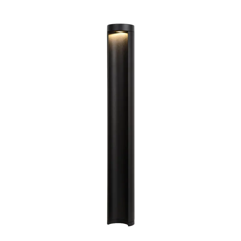 Lucide COMBO - Sokkellamp - Ø 9 cm - LED - 1x9W 3000K - IP54 - Zwart Express Levering