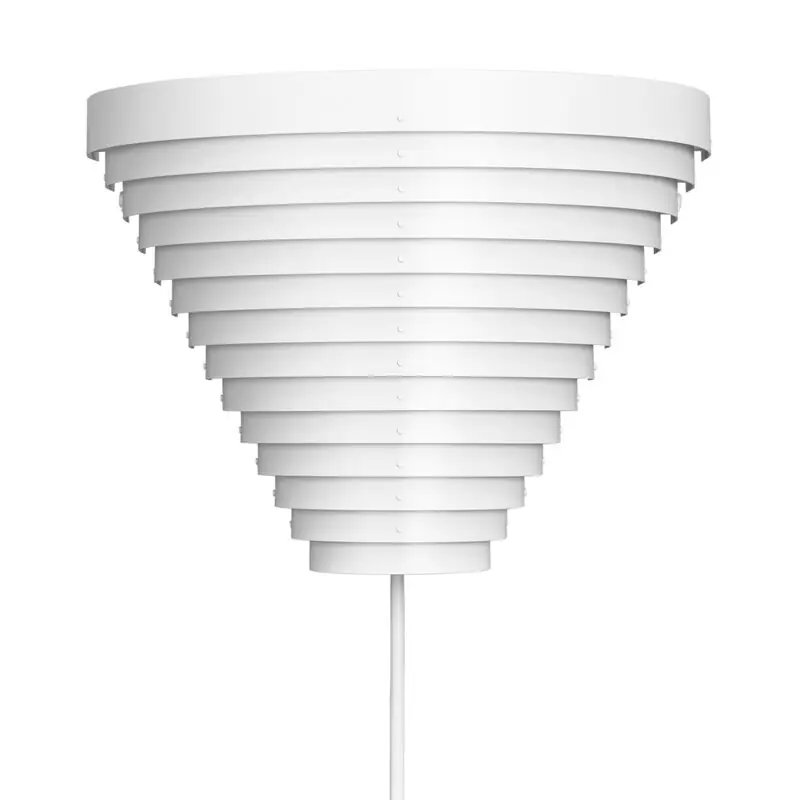 Beperkte Voorraad Artek - wandlamp A910 - kap wit gelakt