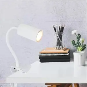 Must-Have Flexibele klemlamp CILLO GU10 met snoerschakelaar | Wit