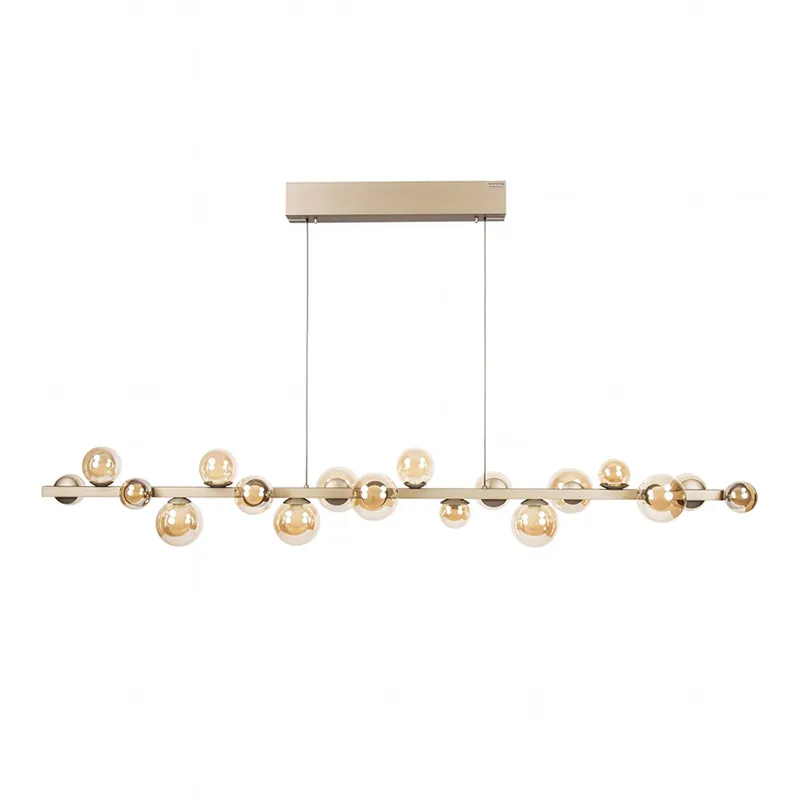 Hanglamp Pop Up 180cm beige/amber + remote Laatste Versie