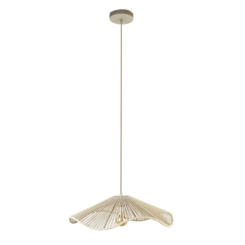 Hanglamp Rafa Ø50 cm – Zand/crème Lage Kosten