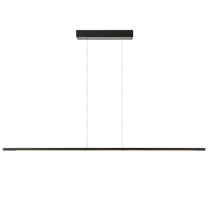 Rechtstreeks Van De Fabrikant Hanglamp Real 2 zwart 160cm sensor cct