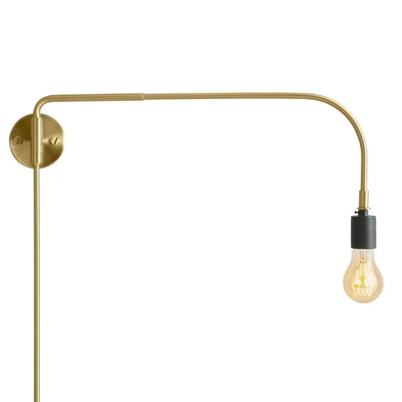 Audo - Tribeca Warren wandlamp messing Finale Uitverkoop