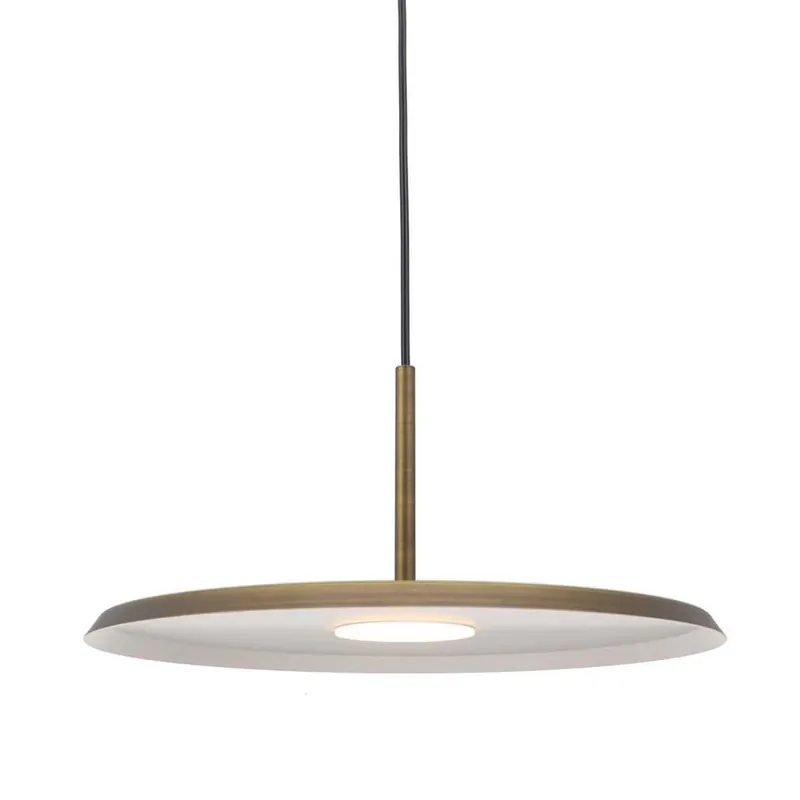 Artdelight Hanglamp Osorno - brons - 35x143 cm Aanbieding