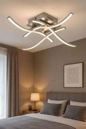 Shop Nu Plafondlamp, golfdesign, B 48 cm