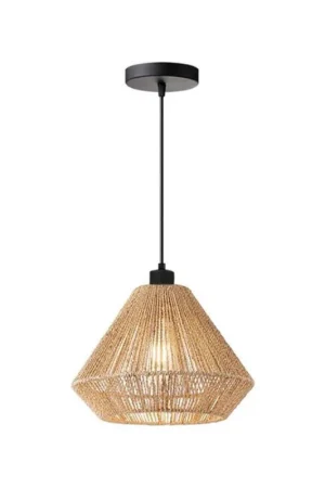 Koop Vandaag LABEL51 - Hanglamp Ibiza - Beige - 25x25x150cm
