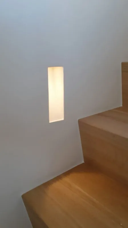 Trimless inbouw wandlamp / trapverlichting GIPSY WALL 1 LED Lage Kosten